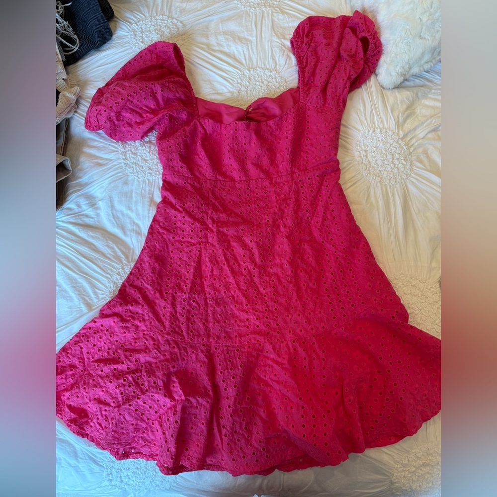 Pink boutique dress